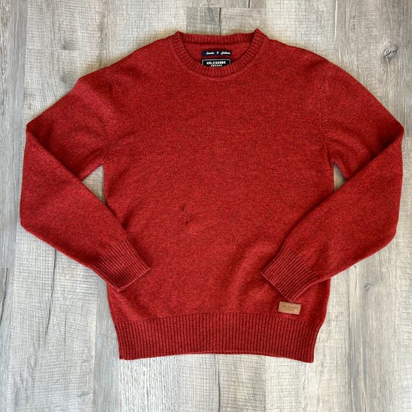 Holebrook Sweden 100% Lambswool Crewneck Sweater (size M) - Picture 2 of 10